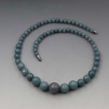 Milky Blue Aquamarine Gemstone Beads