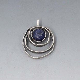 ENGLA Lapis Lazuli Silver Pendant