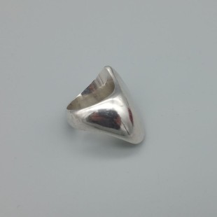  Georg Jensen Vintage Modernist Silver Ring #91