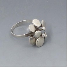 RELO Sterling Silver Modernist Ring