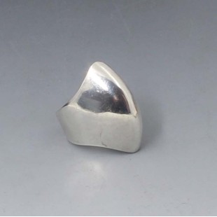 Bent Knudsen Sterling Silver Ring Size P