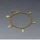 Gold Vermeil Leaves Bracelet