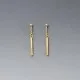 Gold Bar Earrings