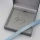 Rose Quartz and Sterling Silver Circle Earrings