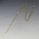 Gold  Lariat Bar Necklace 