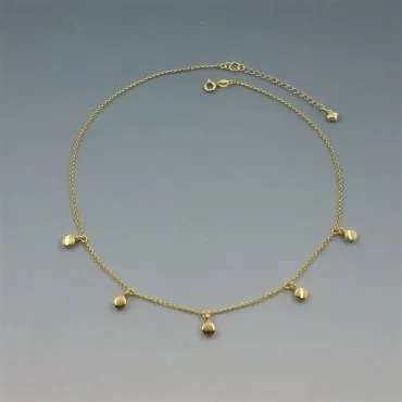 Gold Mini Droplets Necklace