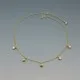 Gold Mini Droplets Necklace