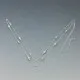 Long Sterling Silver Beads Necklace