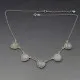 Moonstone Necklace in Sterling Silver 