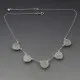 Moonstone Necklace in Sterling Silver 