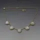 Moonstone Necklace Gold 