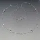 Clear Quartz necklace in silver