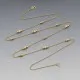 Long Sterling Silver Beads Necklace