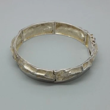 Matti J Hyvarinen Finland Sterling Silver Link Bracelet