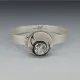 Sten and Laine, Finland,  Silver  Bracelet with Large Rock Crystal