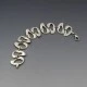 Hans Jurgen Minck Denmark Abstract Silver Bracelet