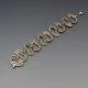 Hans Jurgen Minck Denmark Abstract Silver Bracelet