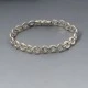 JW  Sterling Silver Link Bracelet