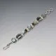 Multi Labradorite, Garnet Bracelet