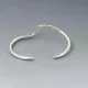 Modernist Mexico Silver Bangle