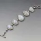 Rainbow Moonstone Cabochon Bracelet