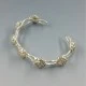 Italian Sterling Silver Floral  Bracelet
