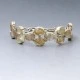 Rutilated Quartz Silver Bracelet