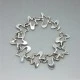 Henning Koppel for Georg Jensen Silver Splash Bracelet #88B