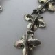 Signed Bernard Instone 1969 Sterling Silver Leaf Bracelet