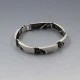 Norwegian Hartzgarden Solvsmie Ox. Silver Bracelet