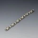 Bernard Hertz, Danish Floral 830 Silver Bracelet