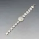 Modernist Designer Silver Bracelet