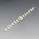 Modernist Designer Silver Bracelet