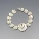Modernist Designer Silver Bracelet