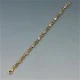 Fire Opal and Gold Vermeil Link Bracelet