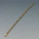 Fire Opal and Gold Vermeil Link Bracelet