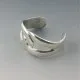 Rubi Ramirez Mexico  Silver Cuff Bangle