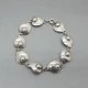 Carl Ove Frydensberg Modernist Silver Link Bracelet