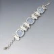  Biwa Pearl, Aquamarine and Venetian Glass Bracelet