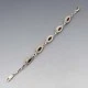Amber Eclipse and Sterling Silver Bracelet