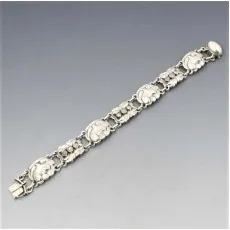 Georg Jensen Moonstone Silver Bracelet #24