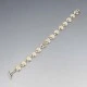 Herman Siersbol Sterling Silver Flower Bracelet