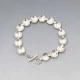 Herman Siersbol Sterling Silver Flower Bracelet