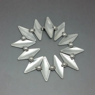  Alton 1961 Swedish Modernist Sterling Silver Bracelet