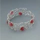  Unidor Silver Modernist Brutalist Bracelet
