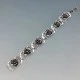  Sterling Silver Roses Bracelet