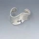 Solid Silver Cuff Bangle