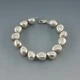 Norwegian Sterling Silver Bead Bracelet 