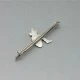 Bernard Instone Dainty Silver Pixie Bar Brooch