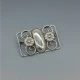  Aare an Krogh Silver Floral Brooch